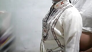Indian desi hot village maid pussy and Ass fucking with house owner in hindi audio