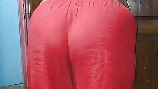 Desi Naked Girl red pajama - Hot Indian Girl