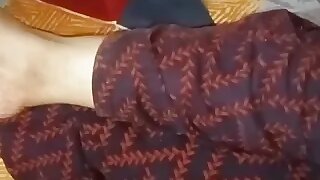 Wife pussy show in home.