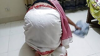 Stepson Fucked Stepmother While Cleaning House