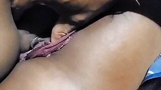 Fingering My Indian Slut wife Pussy