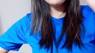 tiktok model boobs show