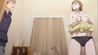 Guy Walks in on Girl While She is Undressing... Get'_s a Surprise Boobjob - NEW EXCLUSIVE HENTAI